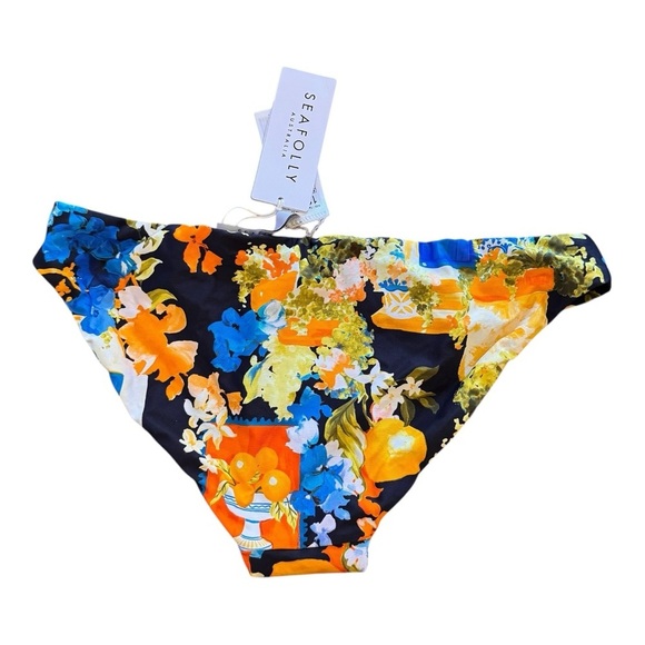 Seafolly Ciao Bella Hipster Bikini Bottom - True Navy NWT - Picture 5 of 6